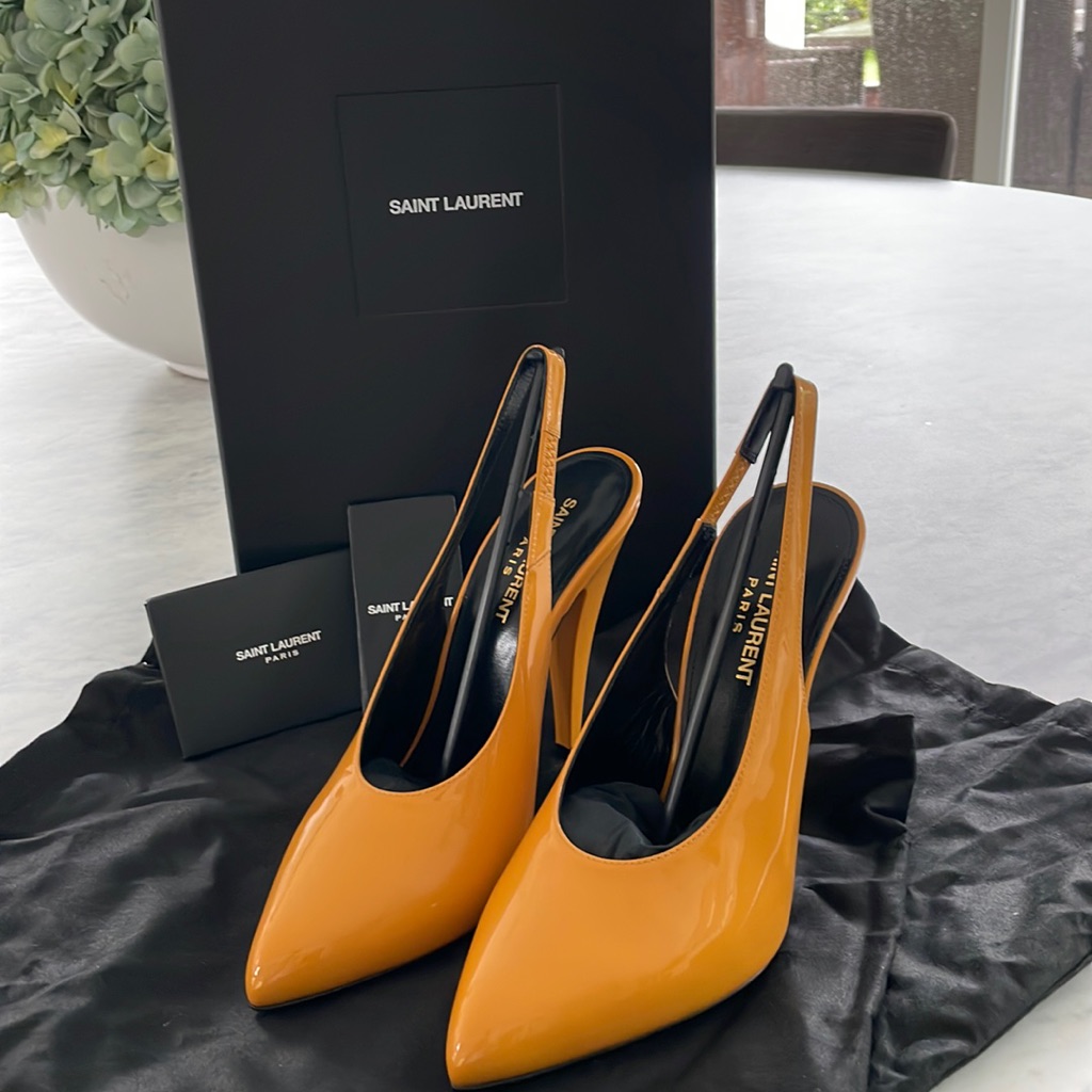 Saint Laurent High Heel Shoes Brand New In Box Never Worn